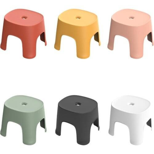 Small Bench Anti-Skid Coffee Table Plastic Simple Stool Adult Thickening ChildrenS Stool For Shoes Short Stool