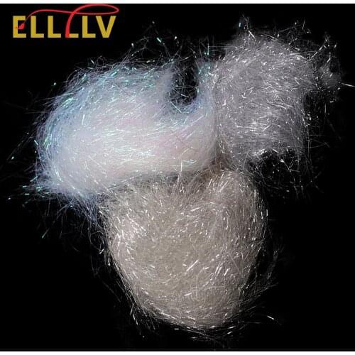 Scud Shrimp Tying Material Fly Tying Ultra Fine Ice Dub Fiber for Nymph Pearl Olive Black Orange Caddis Green Color