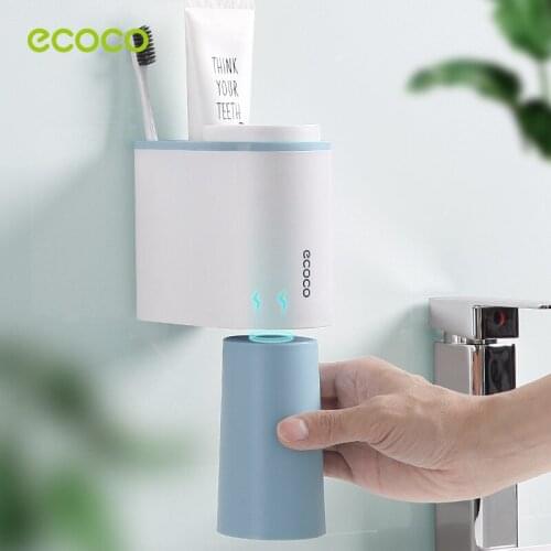 Wall hanging Toothbrush Toothpaste Holder Storage Case Box Organizer Household Storage Cup Outdoor Holder Bathroom Accessorie