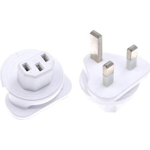 UK plug to C13 Adapter for AudioCube,BS1363A to IEC C13 Converter Adapter, British Standard Type G Plugs for PowerCube Rewirable