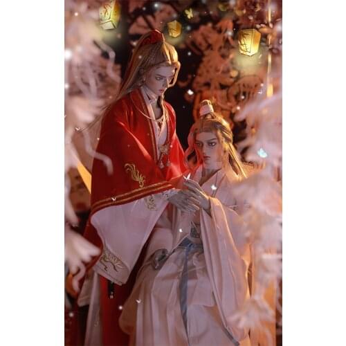 Shuga Fairy Siji and Borg Doll BJD 1/3 Male Uncle Dolls Resin Makeup Toy Gifts Movable Jointed Doll 2021 SD Boy Couple