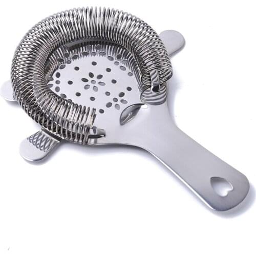 Greenhill Premium Barware 18-8 (#304) Stainless Steel Commercial Hawthorne Cocktail Bar Strainer