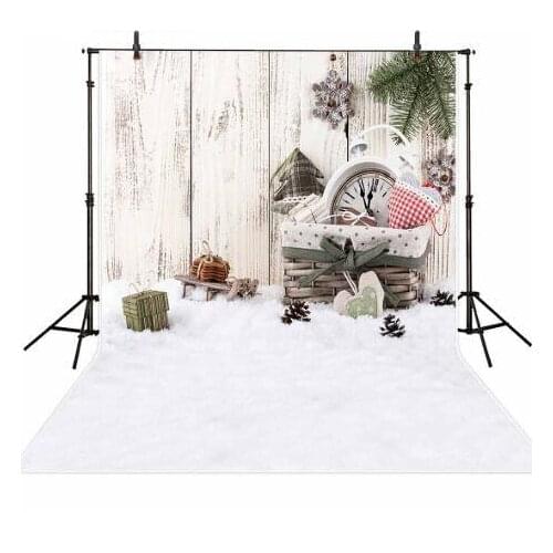 Vinyl photo backdrops Snow gift board children happy Christmas background photobooth new arrivals original design