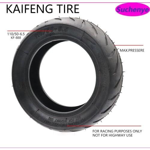 11 inch 110/50-6.5 Inner and Outer Tire Inner Tube Bent Valve For 49cc Mini Dirt Bike Electric scooter Mini Motor