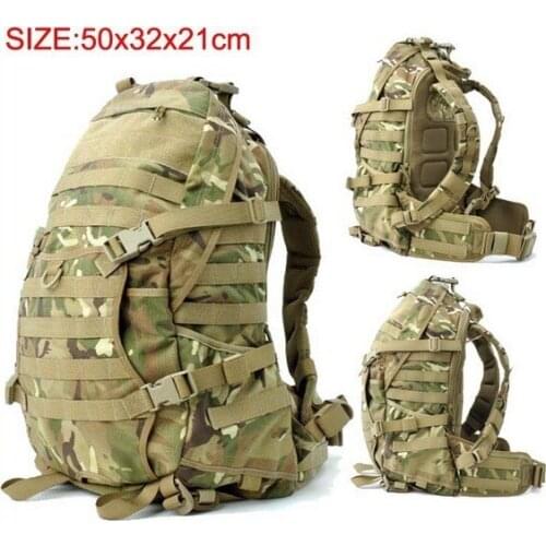 Bluecamp Military Tactical Airsoft Backpack Outdoor Camping / Hiking Bag Large-capacity, durable hiking Free shipping