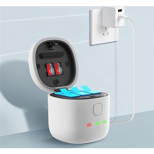 Storage Charging Box Charger for Gopro Hero 9 Camera Accessories