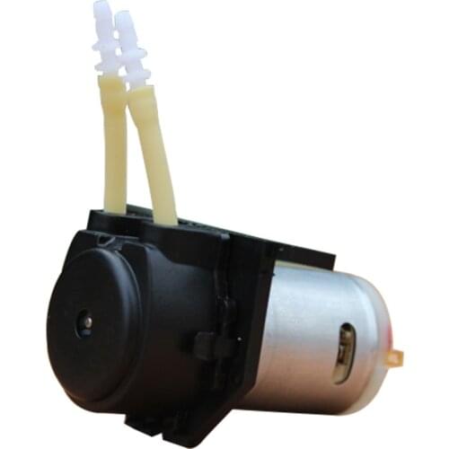 1pc Micro Self-priming Mute Peristaltic Pump Lab Dosing Pump Liquid Analytical Water pump silicone / BPT Tube