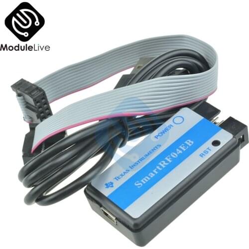 1Pcs SmartRF04EB CC1110 CC2530 ZigBee Downloader Emulator USB ZigBee MCU M100 Module