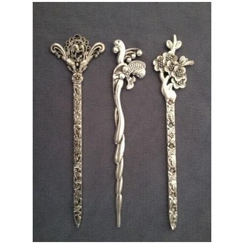 3PC free shipping home decor Chinas Tibet style elegant hair hair clasp Free shipping