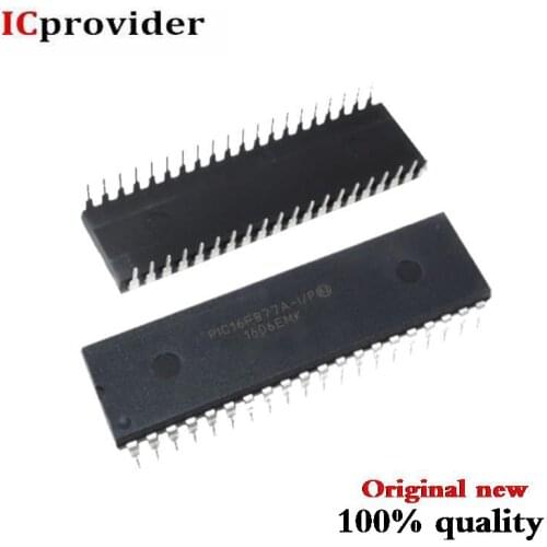 50pcs 100%NEW PIC16F877A-I/P PIC16F877A IC MCU FLASH 8KX14 EE 40DIP High quality