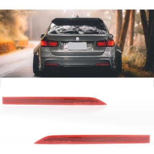 CAPQX For BMW 3 SERIES F30 F31 Sport Package M For 316 318 320 325 328 330 11-15 Rear Bumper Reflector light Foglight Fog Lamp