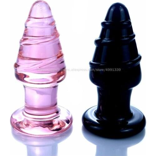 CW0204 Anal Toys for Men Crystal Butt Plug for Beginner 9cm