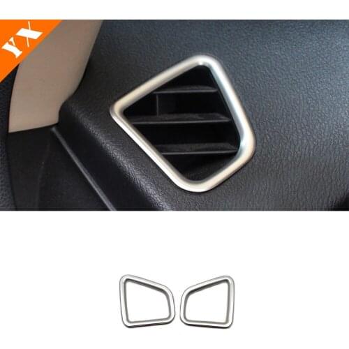 For Suzuki SX4 S-Cross 2014-2018 Interior Accessories Car Front dashboard Air condition outlet AC Vent decor sticker Cover Trim