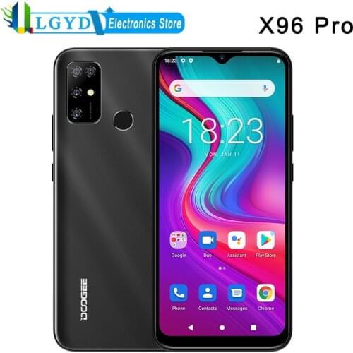 DOOGEE X96 Pro, 4GB+64GB, Quad Back Cameras, 5400mAh Battery, 6.52 inch Water-drop Screen Android 11.0,Network: 4G, OTG,Dual SIM