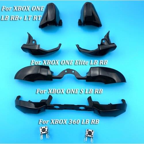 10PCS-50PCS Replacement Repair Parts LB RB Switch Bumper Joystick Button for Xbox360/Xbox One/Xbox One S/Xbox One Elite Controll