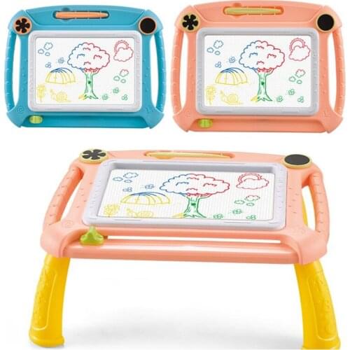 Multi-Function Big Size Magnetic Drawing Tablet Desk Toys Painting Supplies Games For Children Girls Educational Paint Table Toy