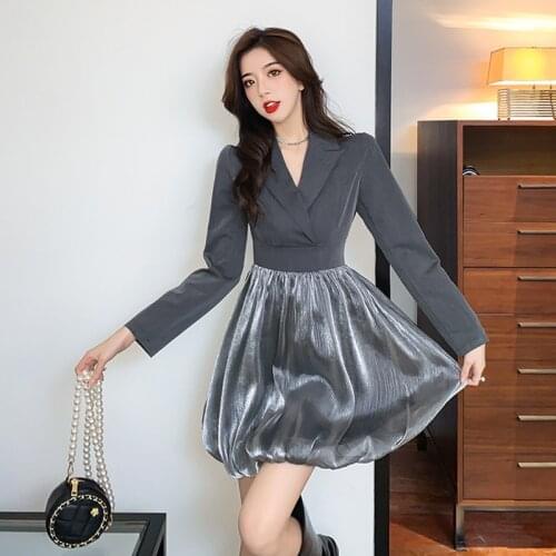 2019 new fashion sexy nightclub cross low chest slim waist hip black dress