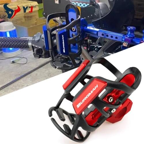 Newest For SUZUKI BURGMAN AN650 AN400 AN125 AN200 AN250 An 650 400 125 200 250 Motorcycle Beverage Bottle Water Drink Cup Holder