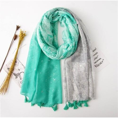 New striped print tassels fashion soft women scarf/scarves wraps shawls hijab viscose muslim bandana 10 pcs fast shipping