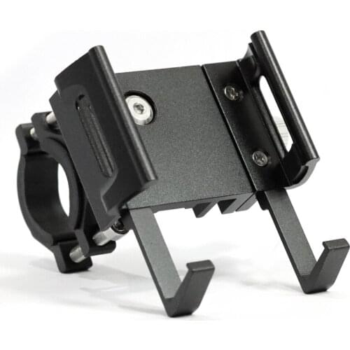 Ridefixing Adjustable Universal Bike / Motorcycle Phone Mount Aluminium Alloy Mobile Phone Holder