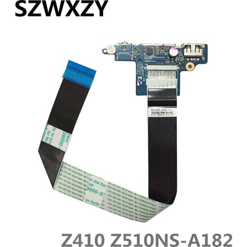 SZWXZY New Original For Lenovo IdeaPad Z410 Z510 USB Card Reader Audio Board With Cable AILZA NS-A182