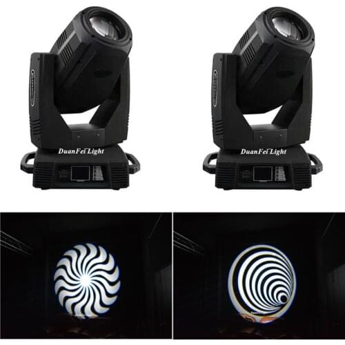 Flightcase Packing) 2pcs Stage Sharpy Beam Spot Wash 3in1 beam 350w 17r Moving Head Light For Dj Disco Show