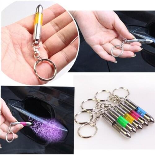 1 Pcs Anti-Static Car Keychains Multi-Purpose Mini Auto Static Body Eliminator Automobiles Keyrings for Vehicle Accessories