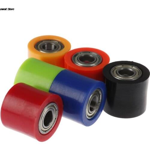 10mm Drive Chain Roller Pulley Wheel Slider Tensioner Wheel Guide For Street Bike 32 x 28mm