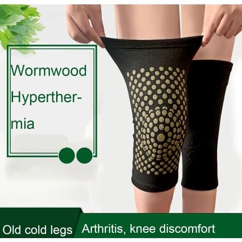 2Pcs Self Heating Warmth Support Knee Pads Knee Brace for Arthritis Pain Relief and Injury Recovery Belt Knee Massager Foot