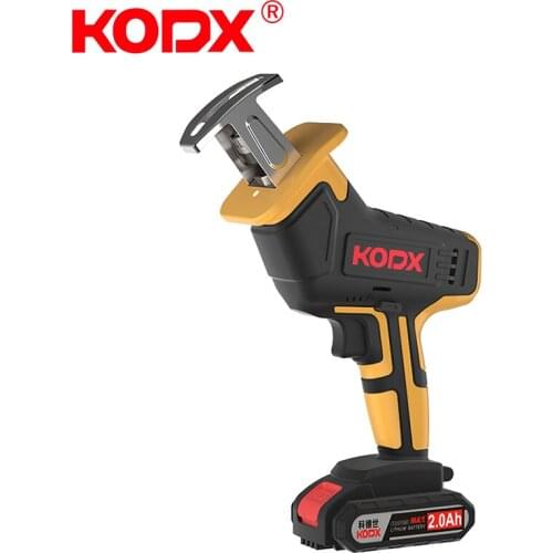 5100rpm/min Mini Electric Saw Cordless Reciprocating Saw Woodworking Cutting DIY Power Saws Tool with 4 Saw Blades