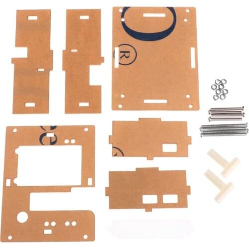 Acrylic Transparent Case Shell for TFT GM328 Transistor Tester Diode LCR ESR Meter PWM Square Wave DIY Kit (Only Case)