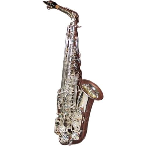 High Grade Silver plated body Alto Saxophone