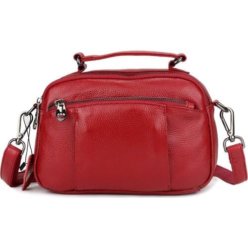 Brand Designer Large Capacity Ladies Handbag Fashion Style Womens Totes New Arrivals 100% Cowhide Leather Traveling Womens Bag