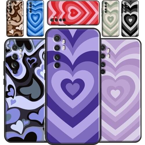 Latte Love Coffee Heart Brown Case For Xiaomi Mi 11 Lite Ultra 9 10 9T 10T Pro A3 POCO F3 F1 F2 M3 X3 Pro Bumper Cover