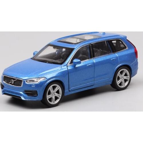 Baby 1/36 scale small Welly VOLVO XC90 luxury crossover SUV car miniature Diecasts & Toy Vehicles model pull back gift Replicas