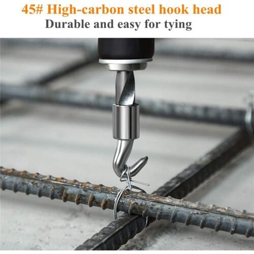 Quality Automatic Rebar Hook Steel Bar Tying Hook Rebar Tie Steel Artifact Winding Tool Wire Knotting Pliers Steel Wire Tying