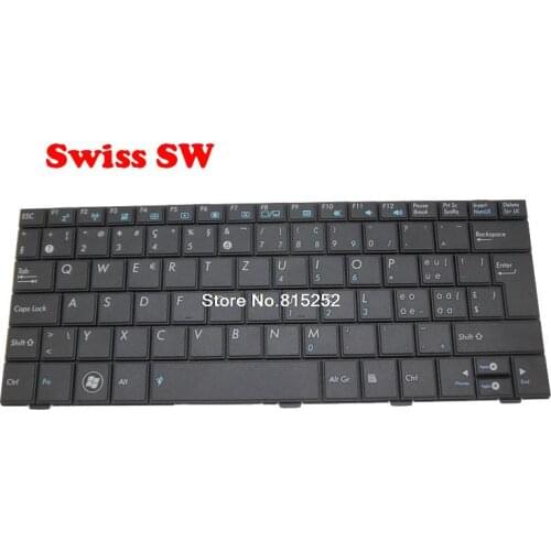 Laptop Keyboard For ASUS EPC 1001HA 1001P 1001PXD 1005HA 1005P 1005PX 1005PXD 1008HA R101 R101D R101X SW Swiss 0KNA-192SF01