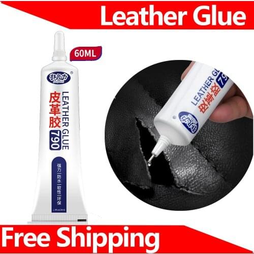 Leather Glue Leather Scratch Repair Incognito Soft Glue 60ml Transparent Washable Liquid Glue Leather Adhesive