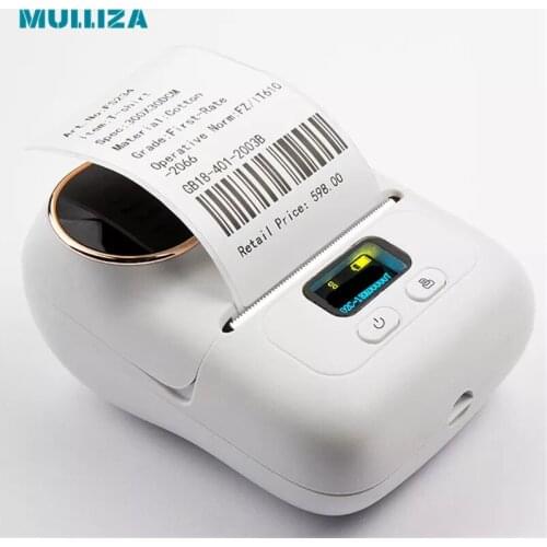 Jewelry Cosmetic Box Sticker bakery price tag milk tea shop cup sticker small mini Bluetooth thermal printer portable