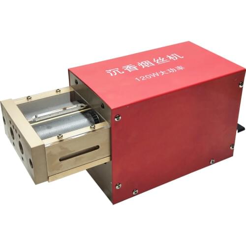 Electrical Cigarette Tobacco Cutting Machine Scented Tea Slice Cutting Machine 120w