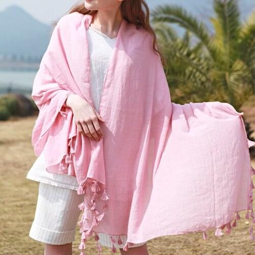 Genovega 14 Color 180*95cm Plain Scarf Luxury Tassel Big Scarf Women Long Scarf Winter Warm Shawl Wrap Solid Scarf Foulard Femme