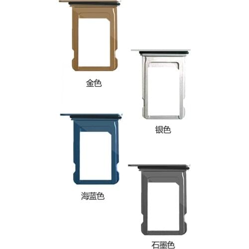 SD For iphone 12 pro Slot Holder Dual SIM Card Tray Reader Socket