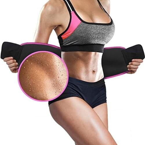 Fitness belt adjustable color warm waist protection sports belt breathable sweat corset belt