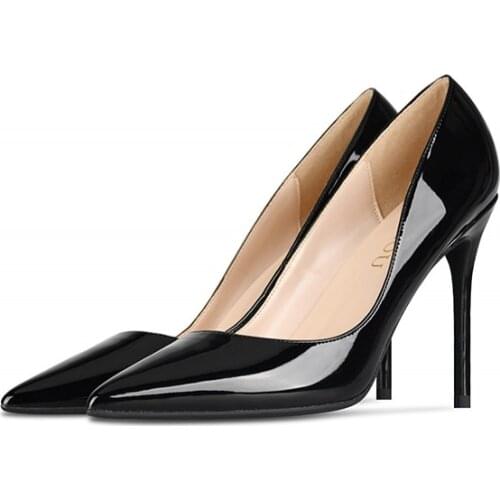 Thin High Heels Elegant Spring Dress Woman Office Dress Pumps Basic Shoes Pointed Toe Girls Sexy Female Party Shoes J0004