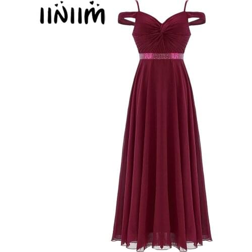 Womens Ruffled Front High Waist Glittering Diamond Back Hidden Zipper Pleated Party Dress for Birthday Party Wedding Bridesmaid