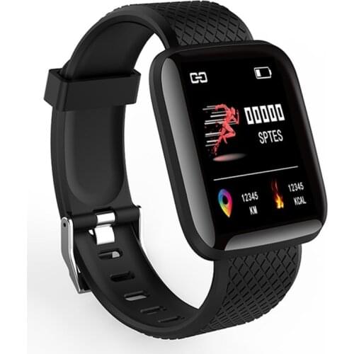 116 Plus Smart Watch Waterproof Sports Fitness Activity Tracker Smart SmartWatch Models Sport Heart Rate Monito 1.3 Inch Tft