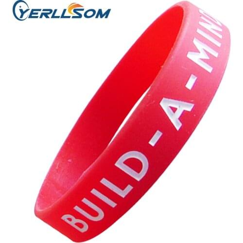 200pcs/Lot High Quality Custom Personalized Rubber Bands for promotional gifts Y06030