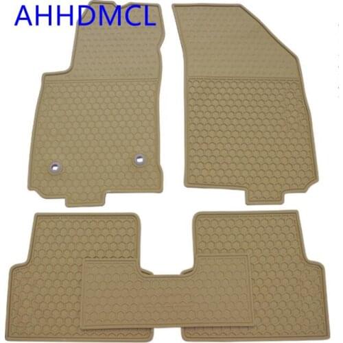 Car Rubber Mats Floor Mats Anti Slip Mat Carpets Feet Pads For Chevrolet Aveo 2011 2012 2013 2014 2015 2016 2017 Left Hand Drive