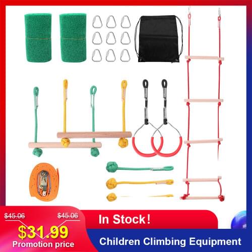 Outdoor Children Climbing Rope Exercise Line Obstacle Training Accessories Kids Garden Camping Sports Equipment