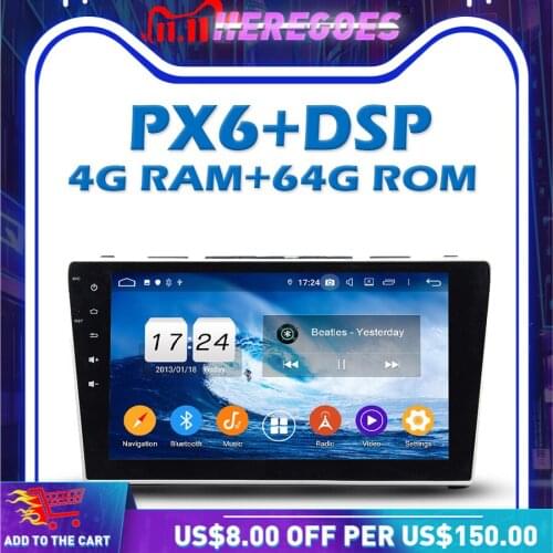 DSP IPS DSP Android 10.0 4GB 64GB ROM + 6 CORE Car DVD Player Wifi Bluetooth 5.0 RDS RADIO GPS Map For Honda CRV 2006 2007-2011